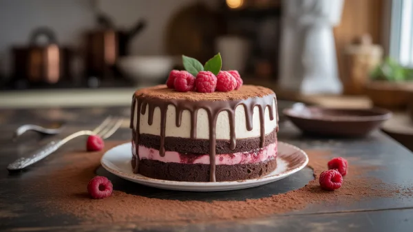 Bolo de Chocolate com Brigadeiro e Mousse Branco: A Receita Perfeita que Derrete na Boca