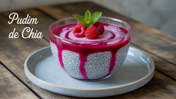 Pudim de Chia com Calda de Pitaya: Receita Saudável e Irresistível em 5 Passos