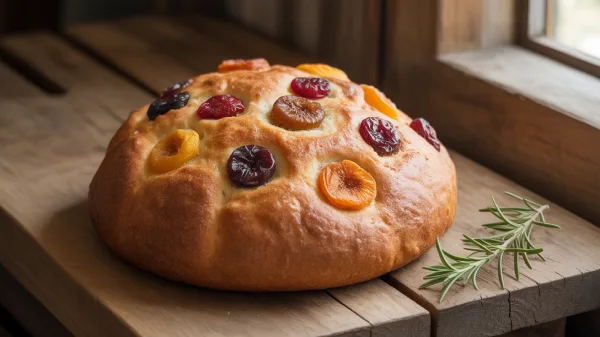 Pão de Frutas Secas com Casca Douradinha: Receita Completa e Irresistível