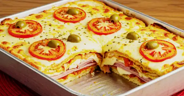 Lasanha de Pão de Forma com Molho Cremoso: Receita Fácil e Deliciosa em 30 Minutos